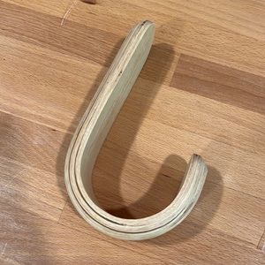 Wooden J Hooks